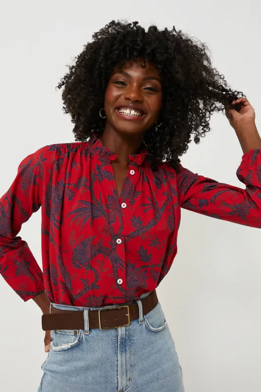 Carmine Fran Top sold by Tuckernuck