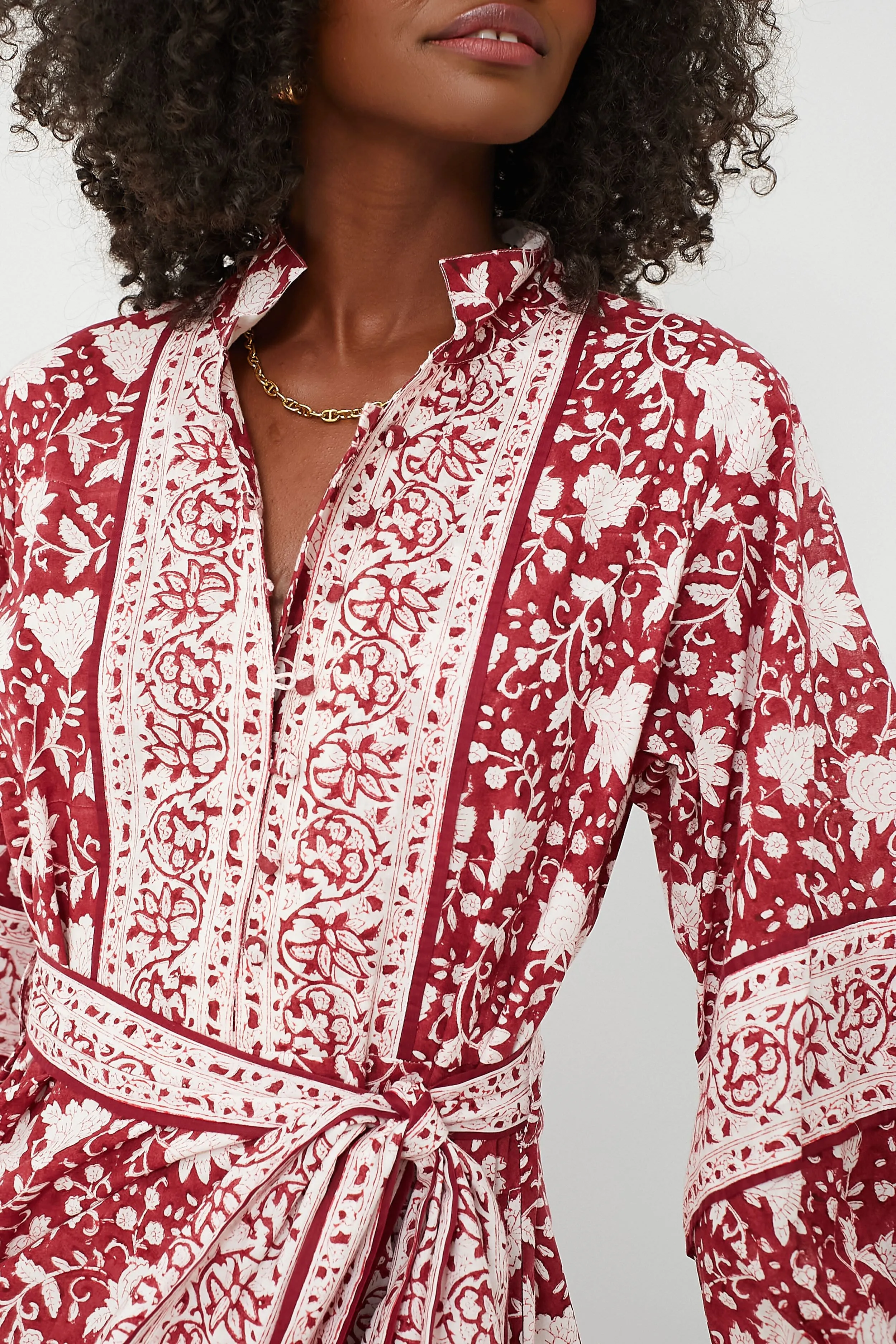 Exclusive Red Flounce Dress sold by Tuckernuck product image thumbnail 5