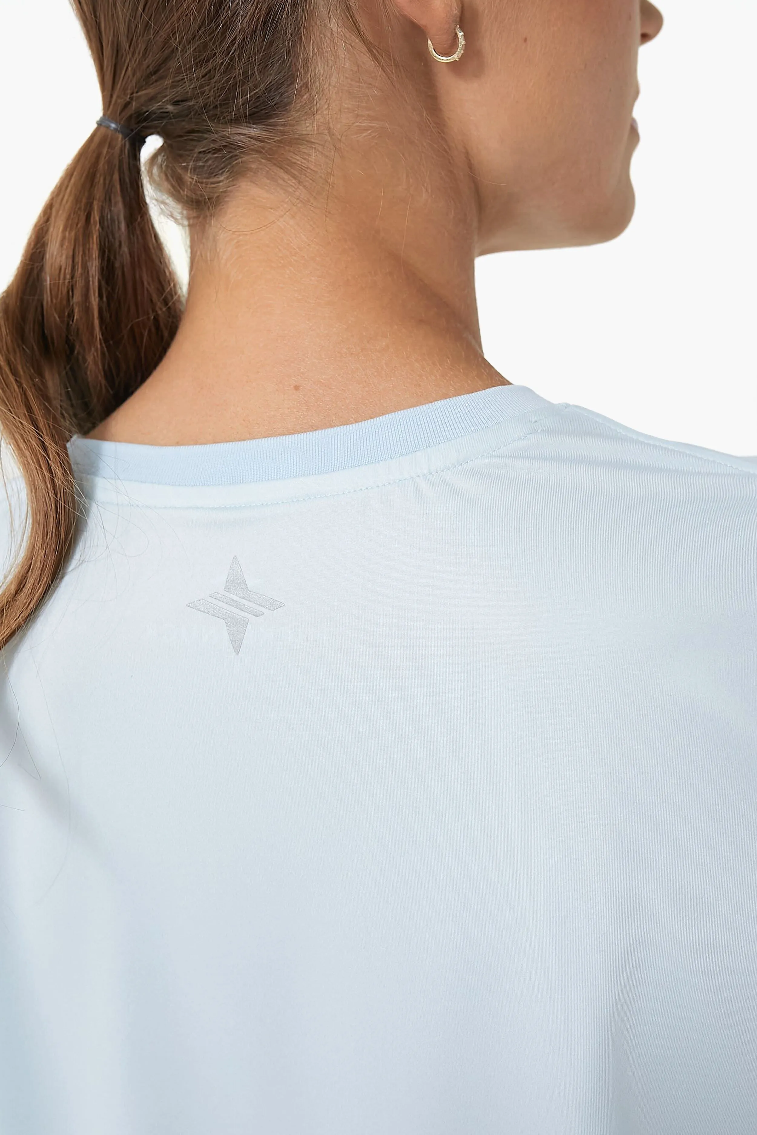 Light Blue Long Sleeve Ryan Boyfriend Tee sold by Tuckernuck product image thumbnail 5