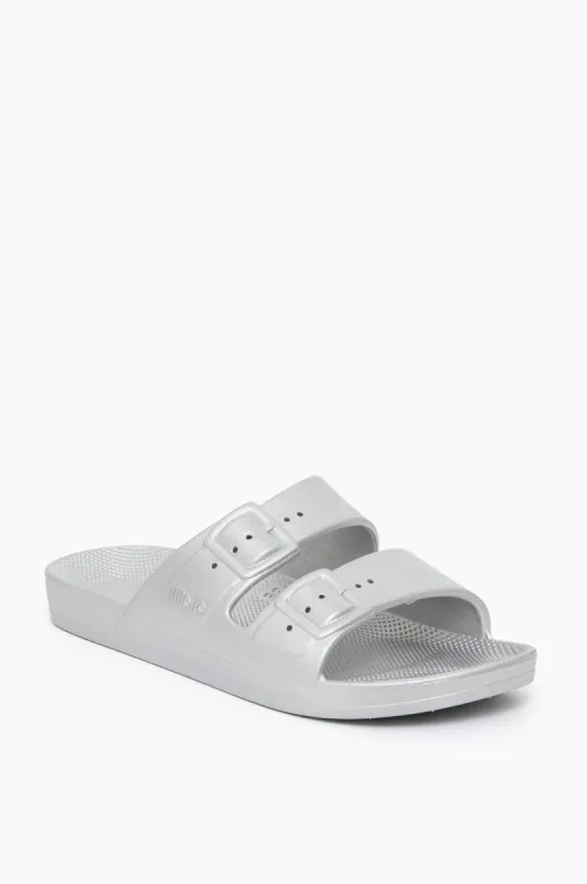 Metallic Silverado Moses Sandal sold by Tuckernuck