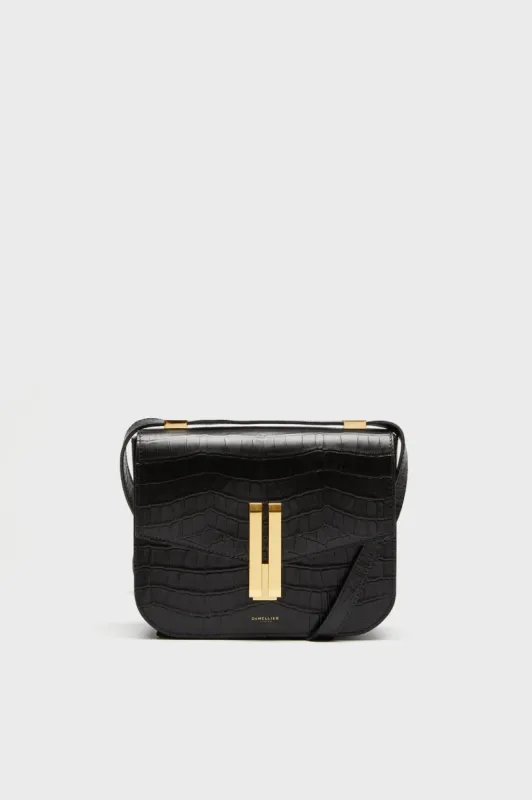 Black Croc Effect Vancouver Bag sold by Tuckernuck