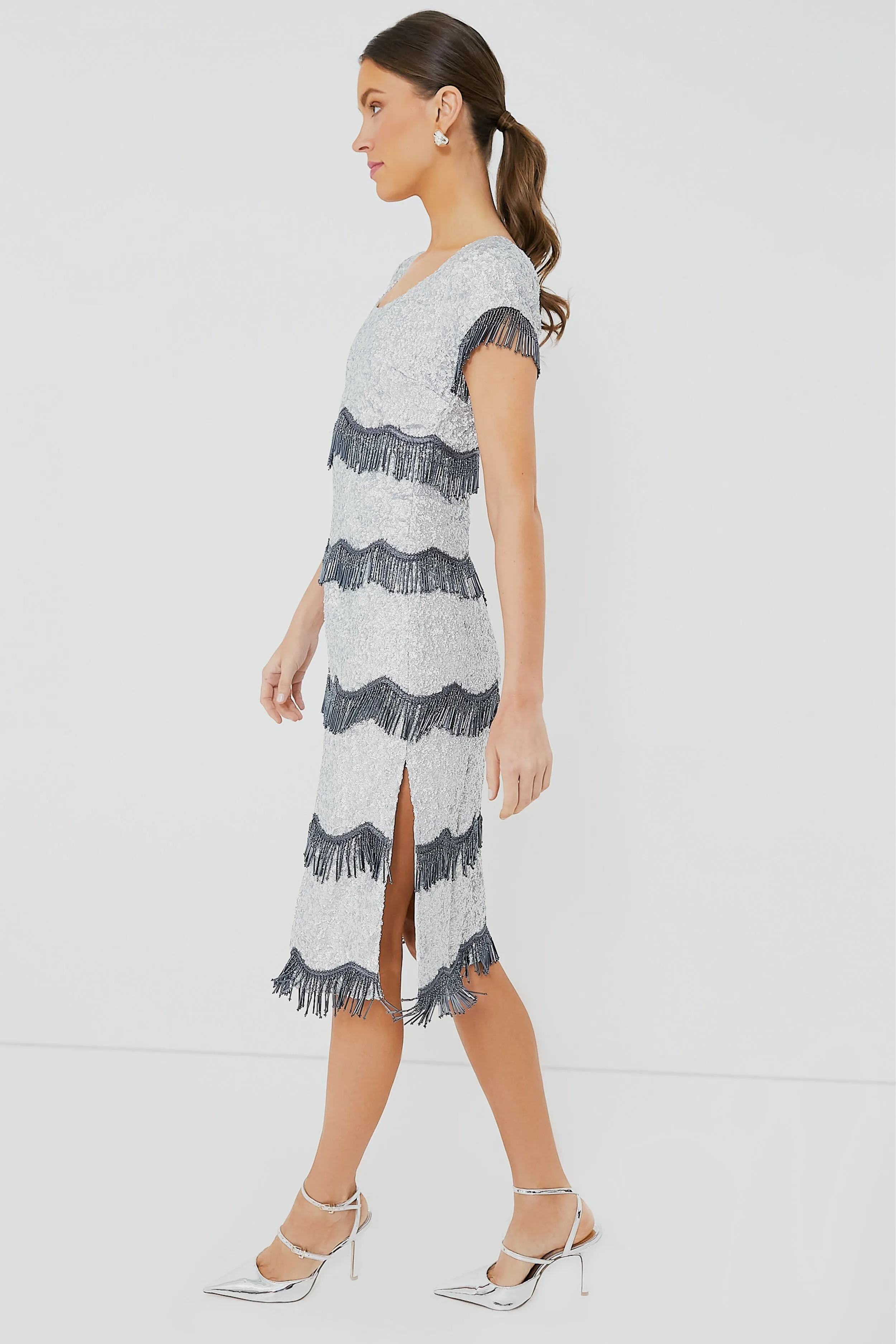 Silver Octavia Dress sold by Tuckernuck product image thumbnail 3