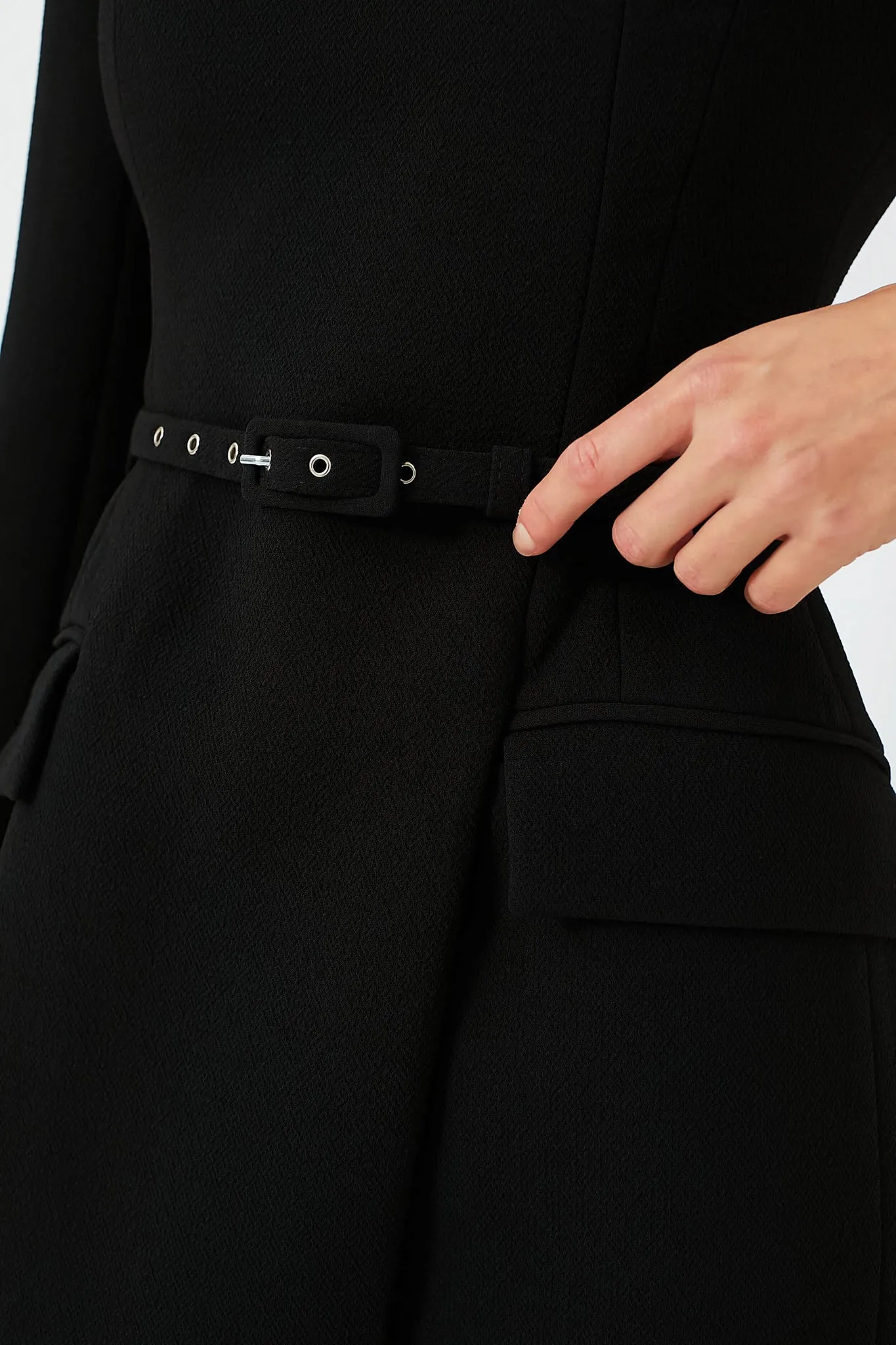 Black Kalonice Midi Dress sold by Tuckernuck product image thumbnail 5