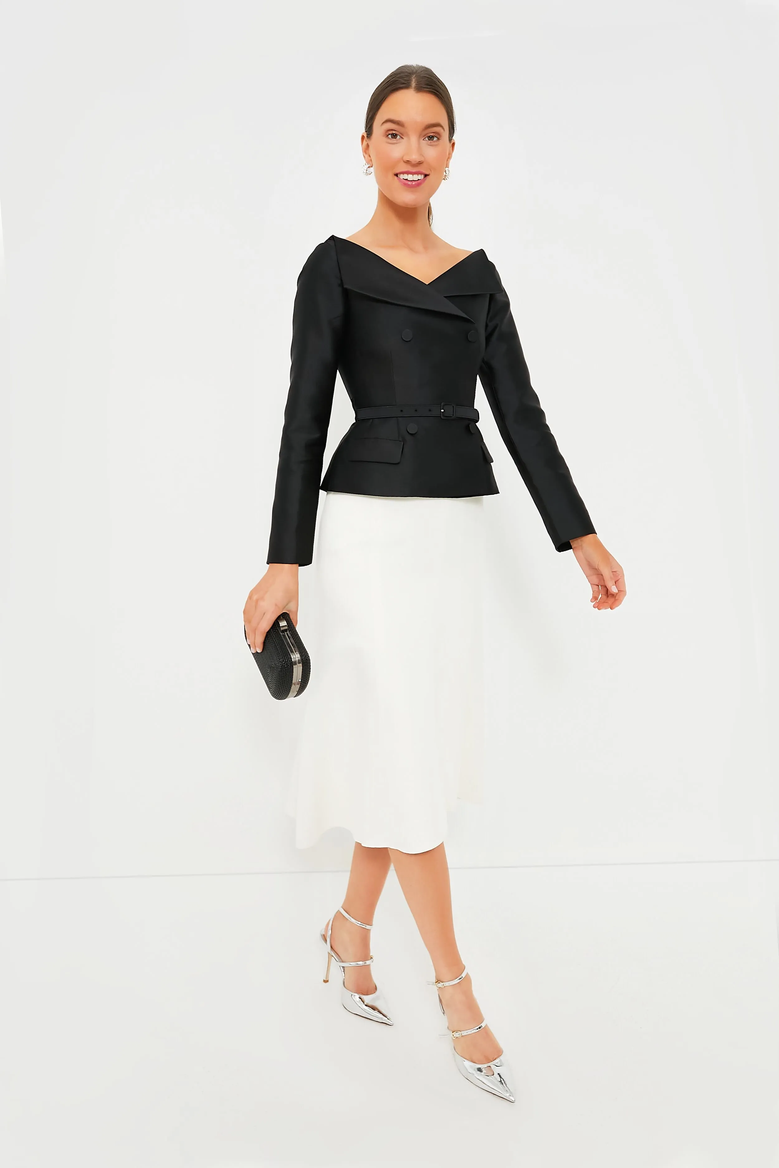 Black Taffeta Jacket sold by Tuckernuck product image thumbnail 2