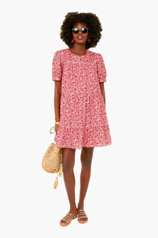Pink Floral Quinn Dress sold by Tuckernuck