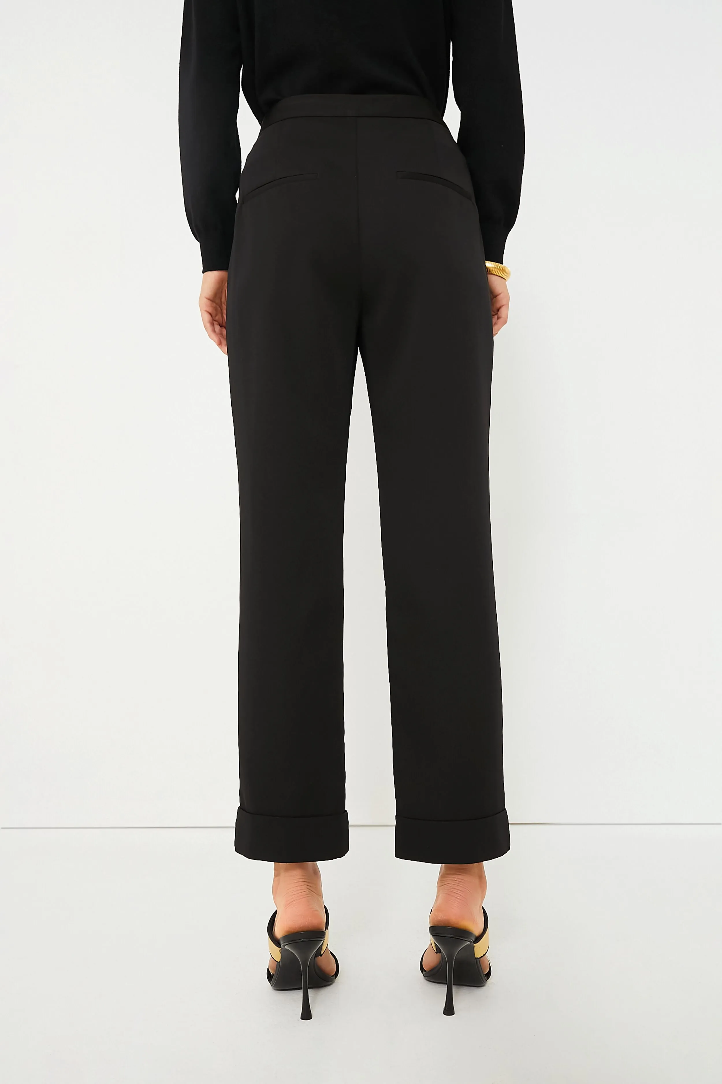 Black Pleated Duncan Trouser sold by Tuckernuck product image thumbnail 5