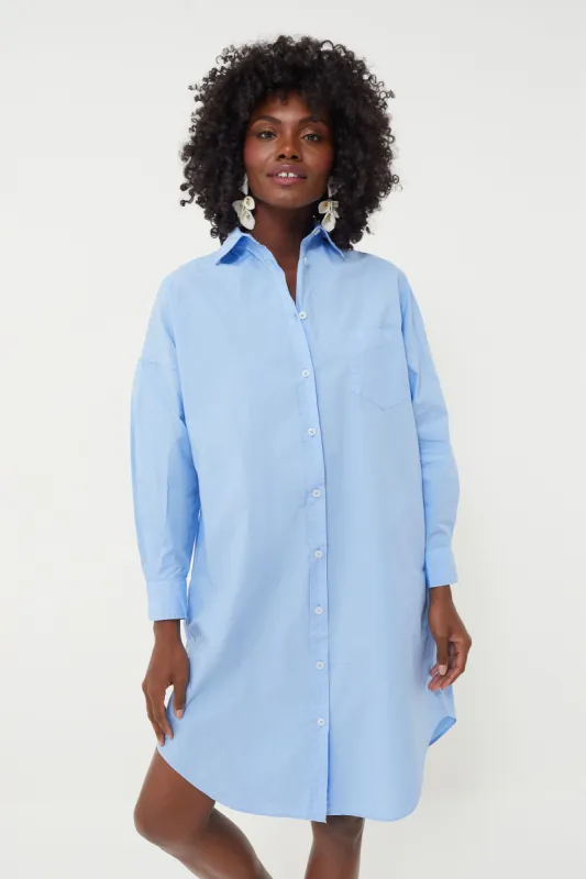 Azure Chiara Shirt Dress sold by Tuckernuck