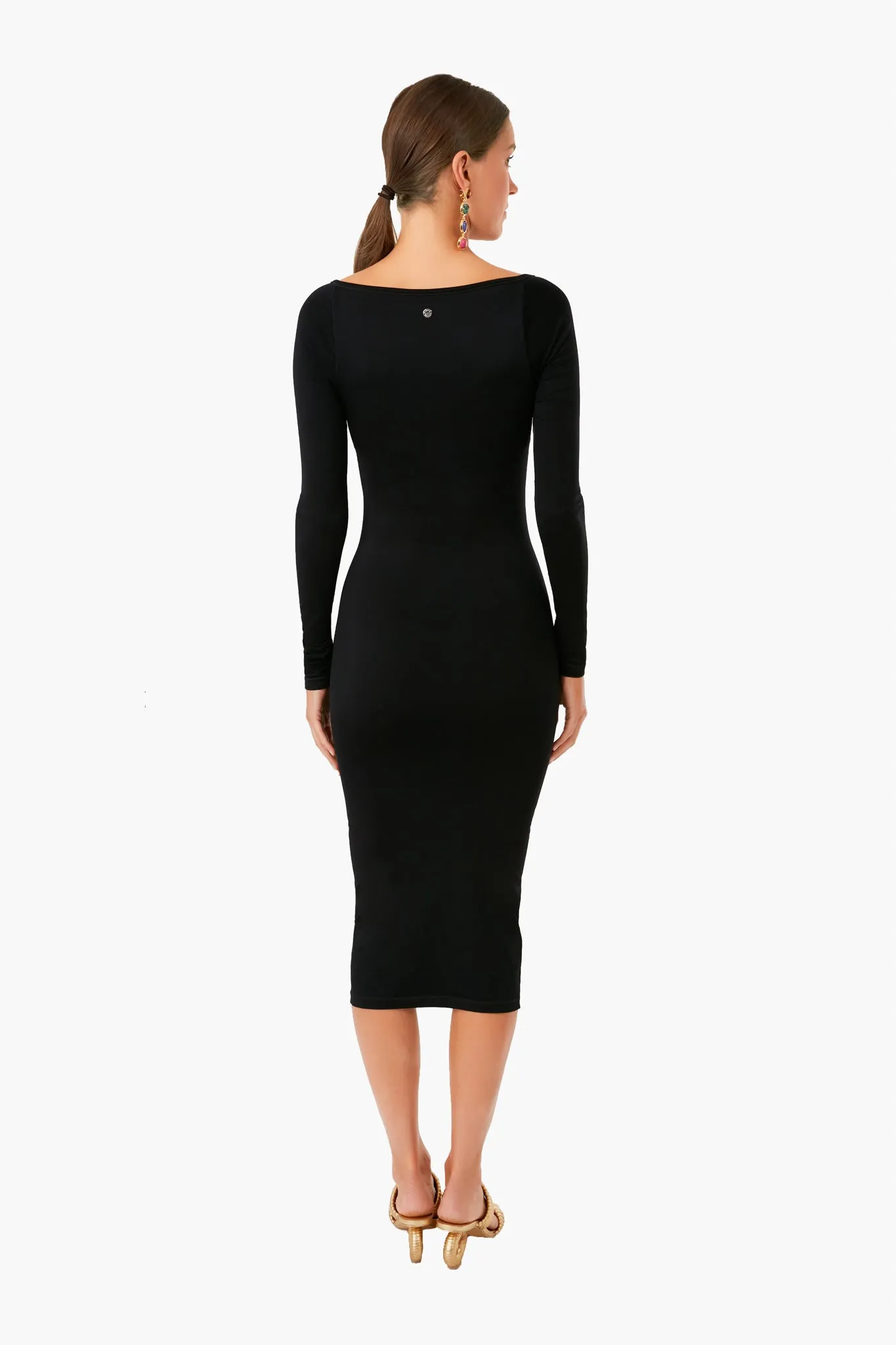 Black Lubos Dress sold by Tuckernuck product image thumbnail 4