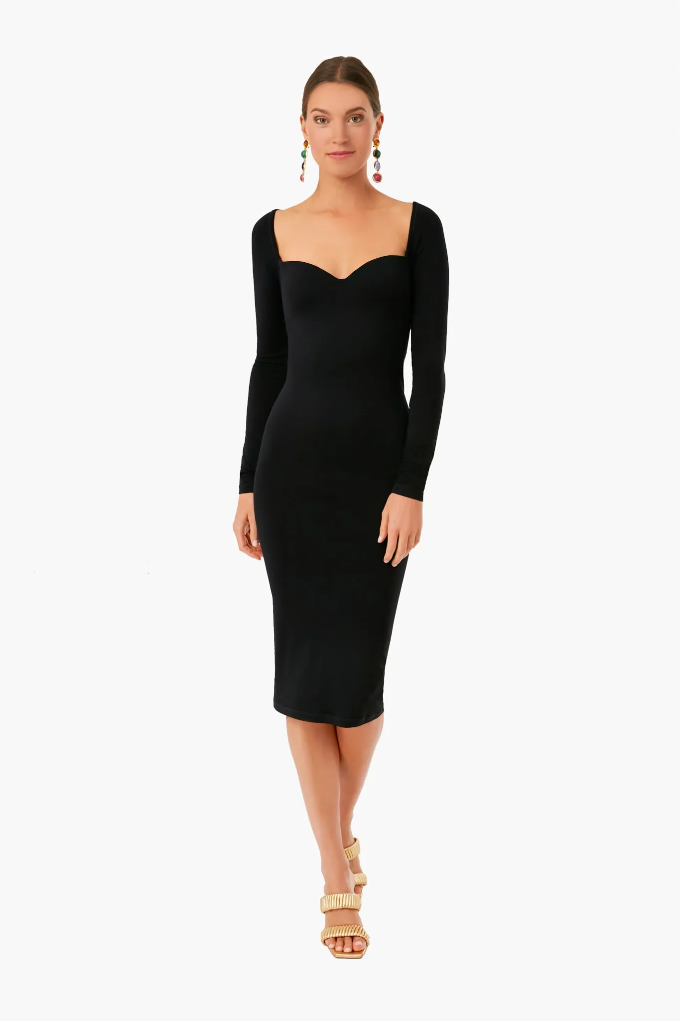 Black Lubos Dress sold by Tuckernuck product image thumbnail 2