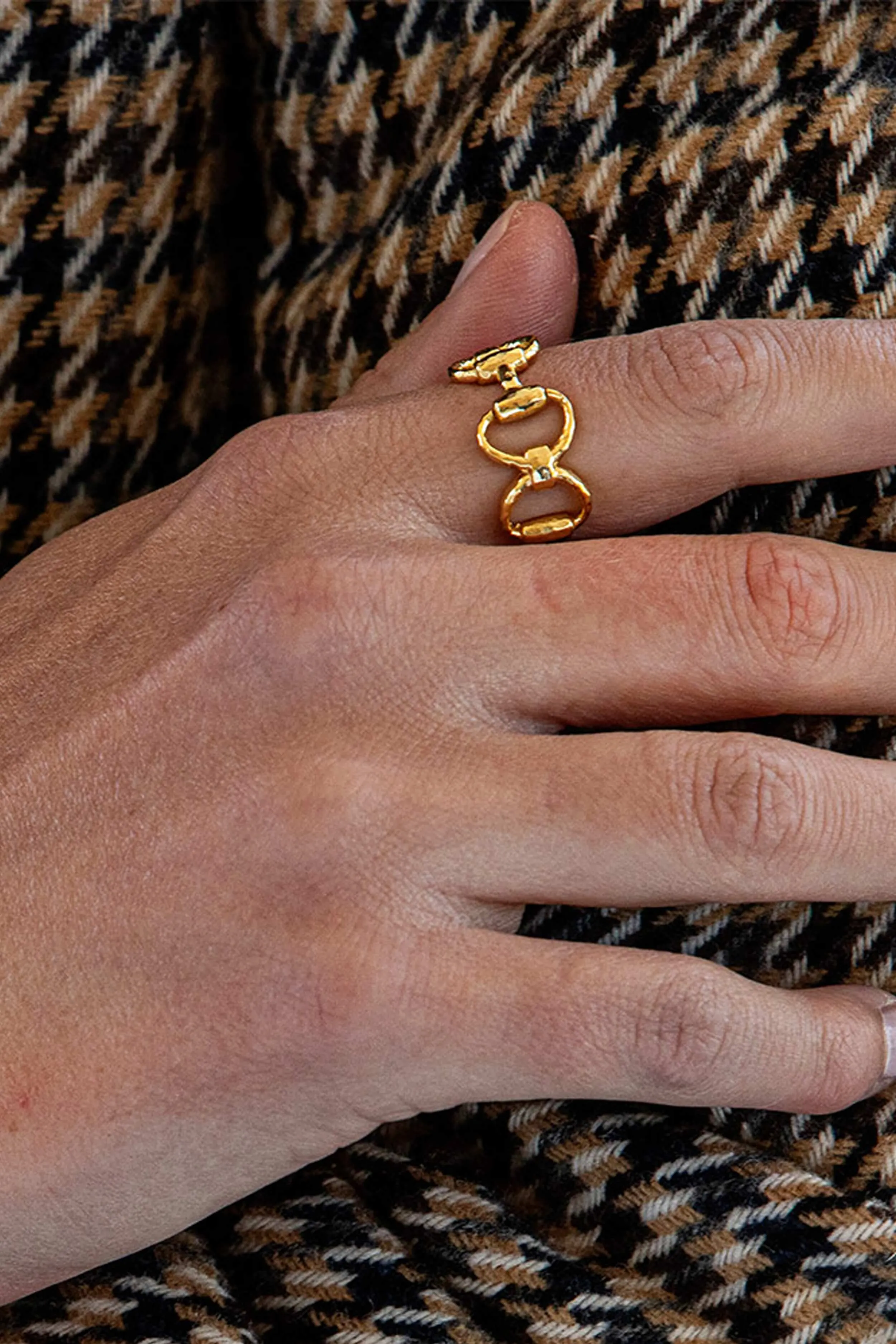 Equestrian Snaffle Bit Ring sold by Tuckernuck product image thumbnail 2
