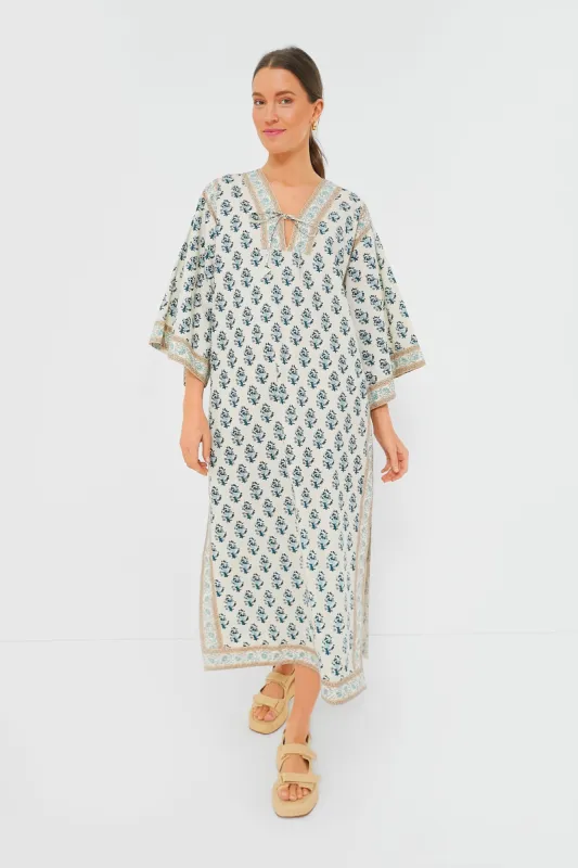 Dainty Hydrangea Alani Caftan made by Tuckernuck