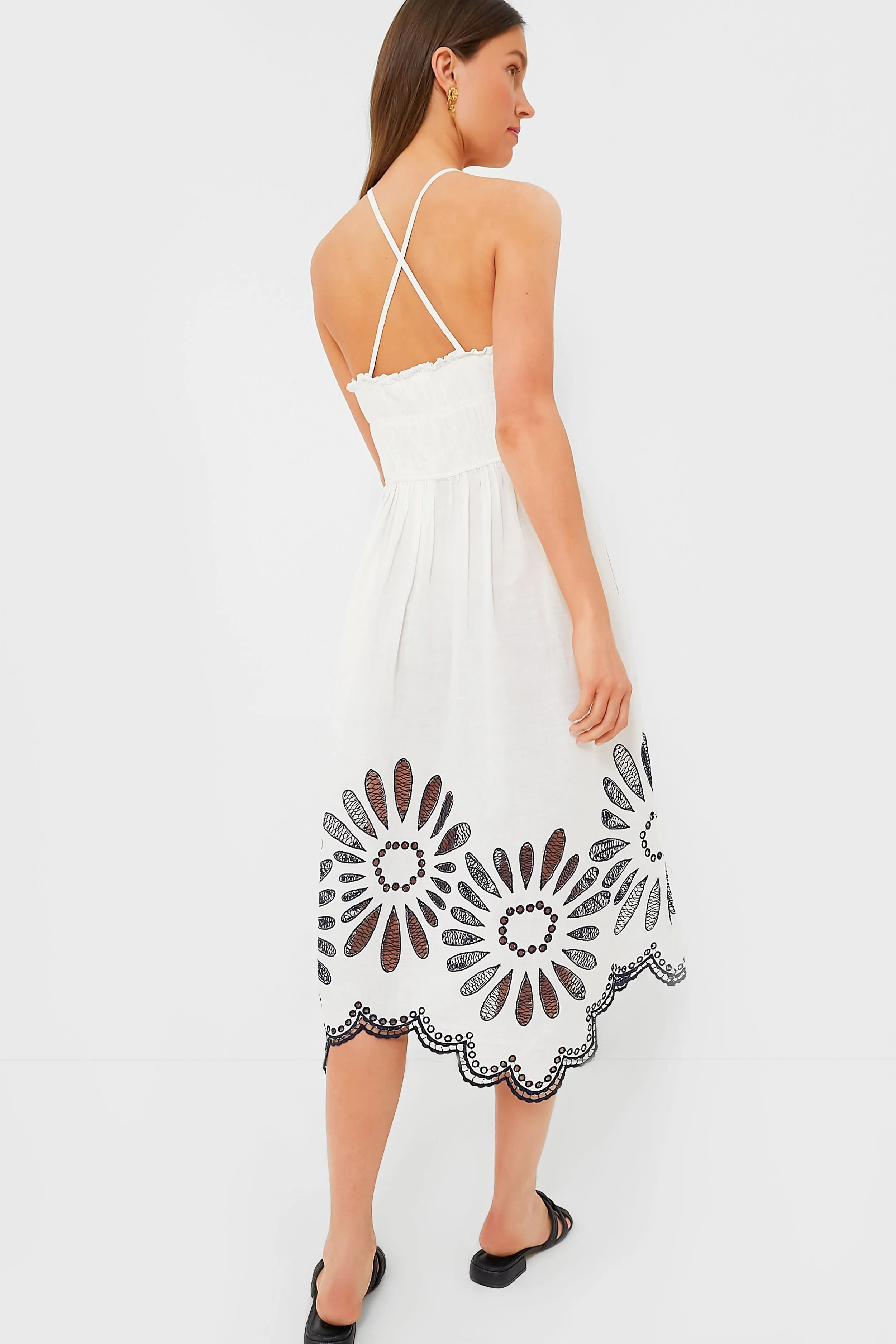 Porcelain Beatrice Dress sold by Tuckernuck product image thumbnail 4