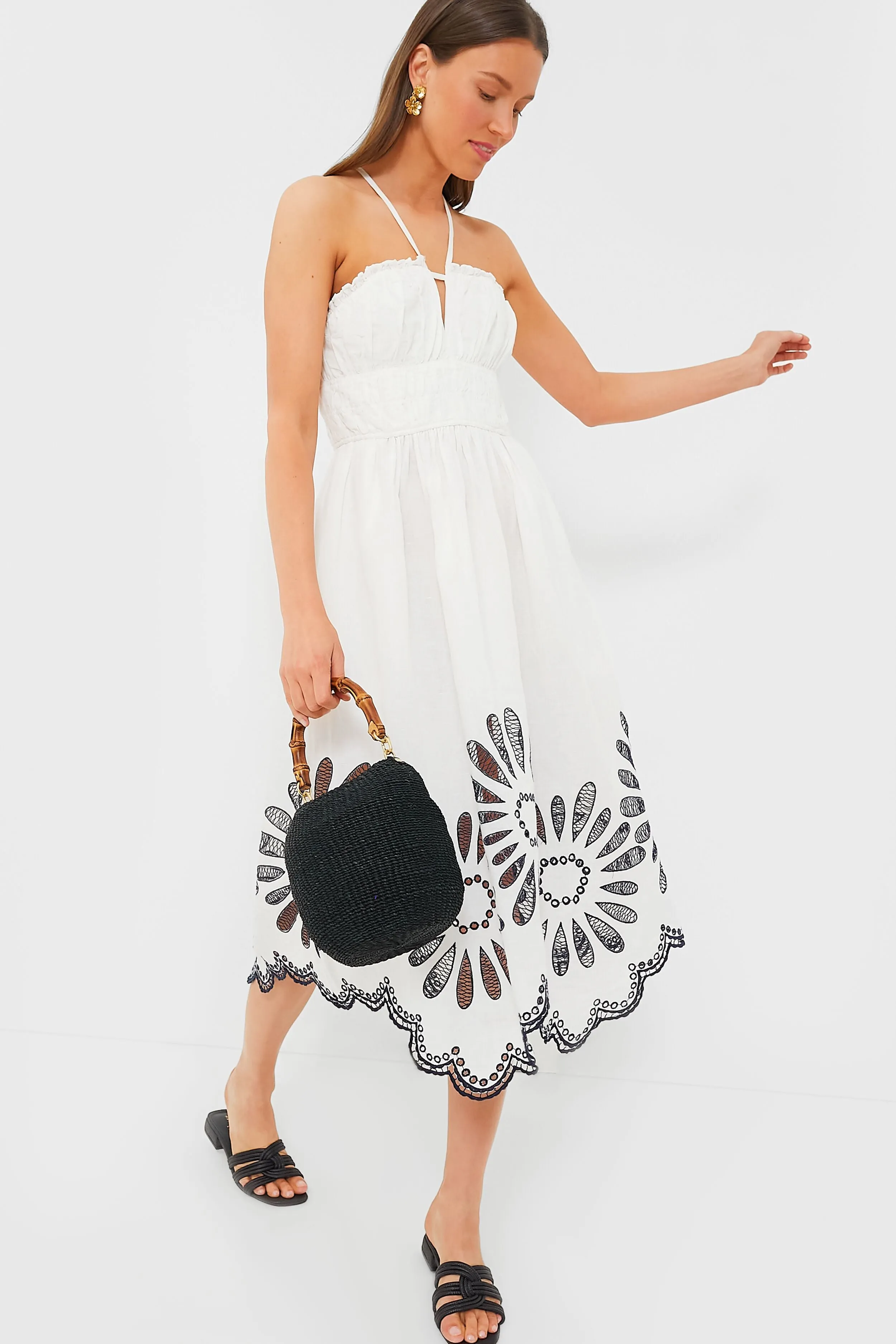 Porcelain Beatrice Dress sold by Tuckernuck product image thumbnail 2