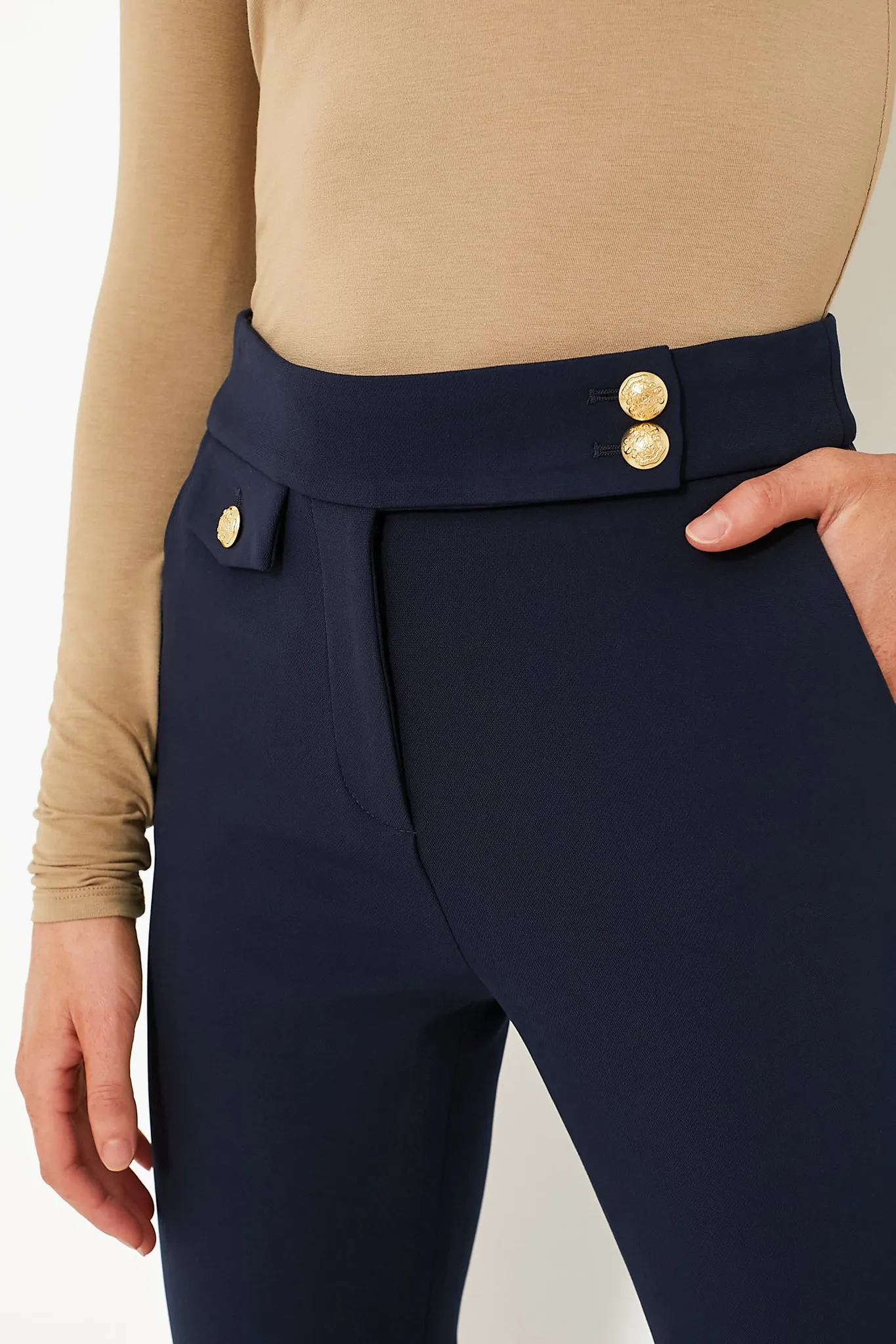 Navy Renzo Pant sold by Tuckernuck product image thumbnail 5
