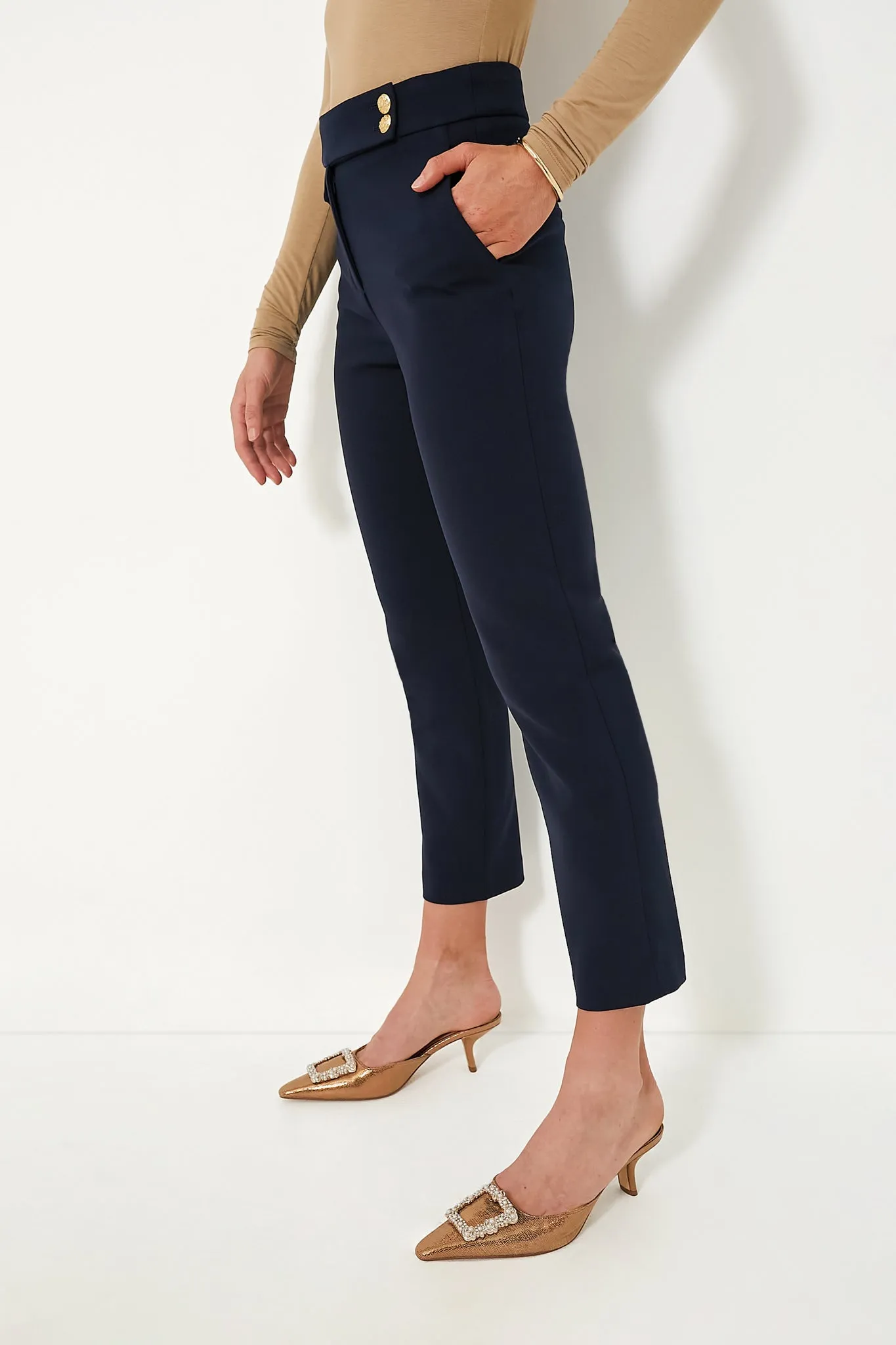 Navy Renzo Pant sold by Tuckernuck product image thumbnail 3
