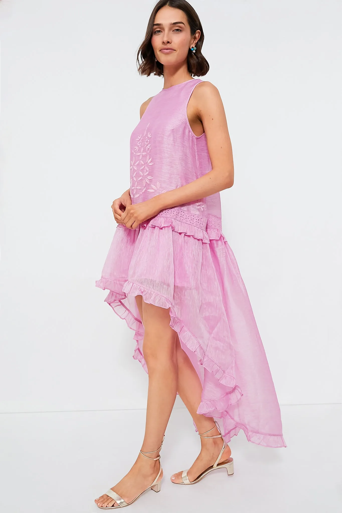 Amertine Marley Silk Linen Maxi Dress sold by Tuckernuck product image thumbnail 3