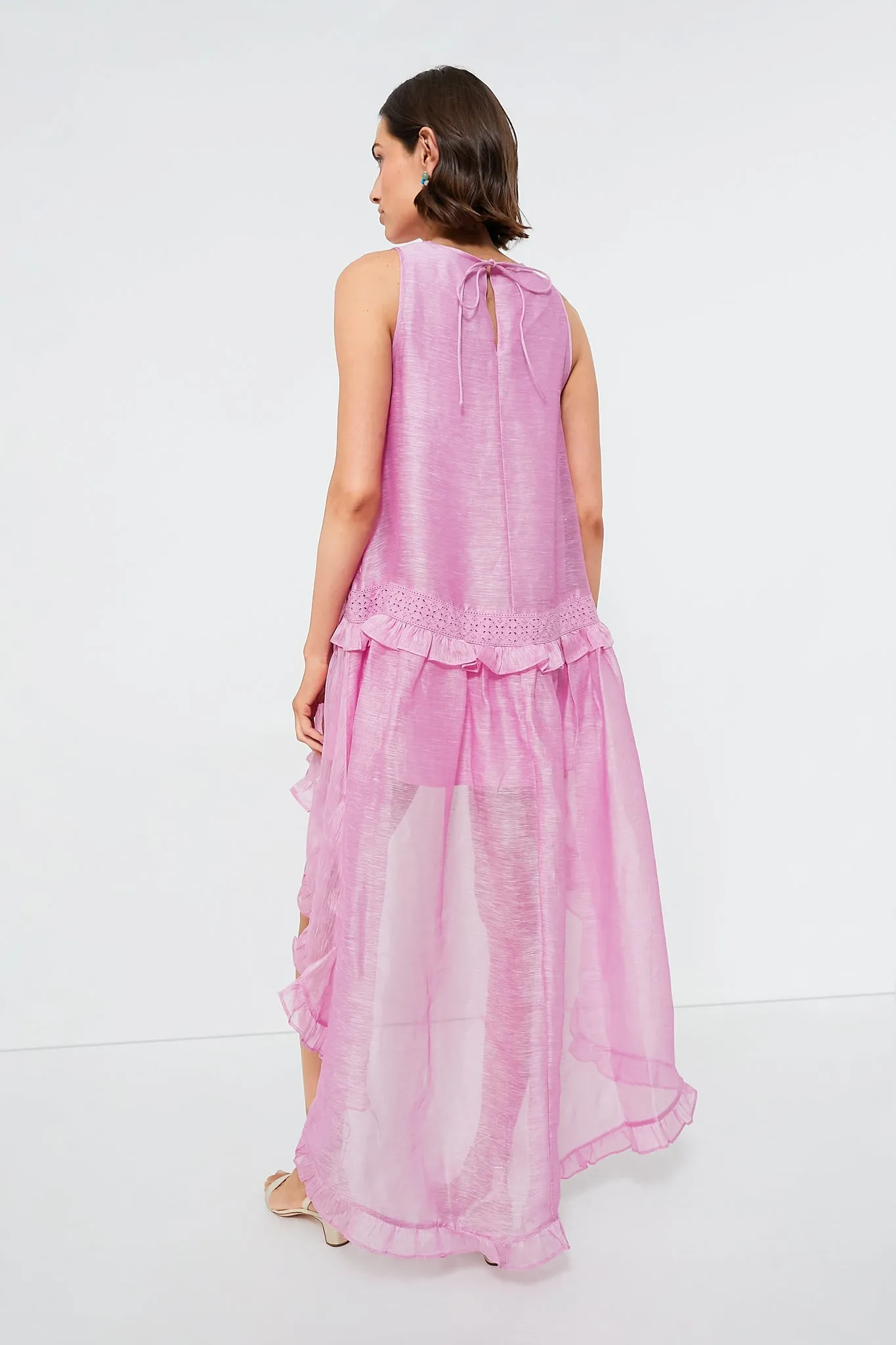 Amertine Marley Silk Linen Maxi Dress sold by Tuckernuck product image thumbnail 4