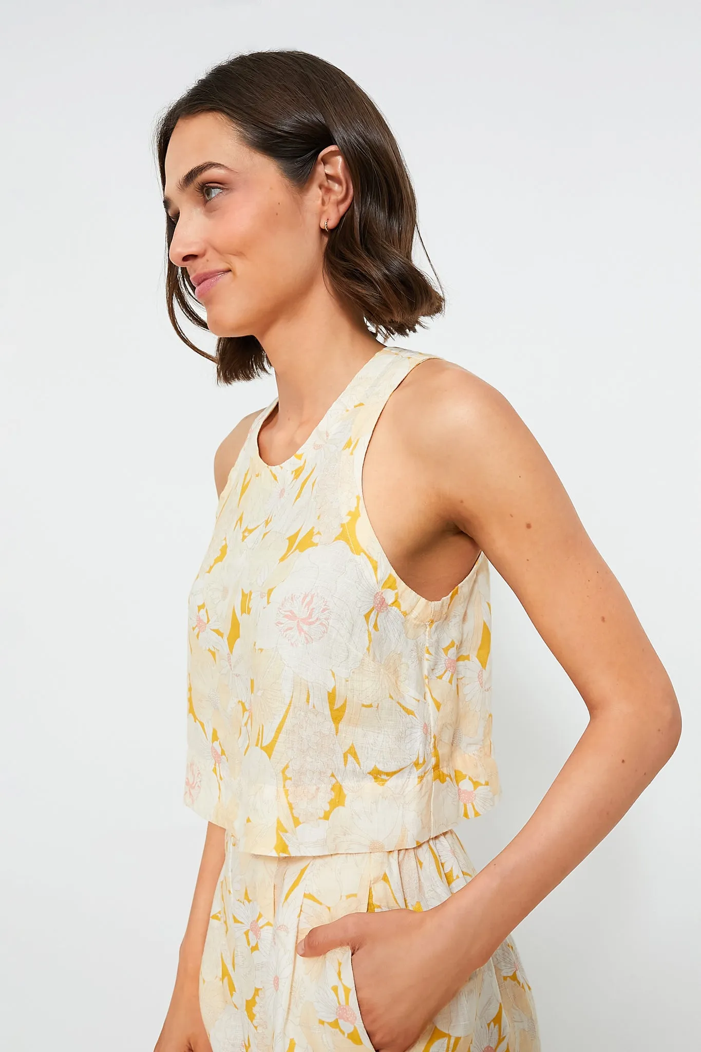 Honey Flora Esther Tank sold by Tuckernuck product image thumbnail 3