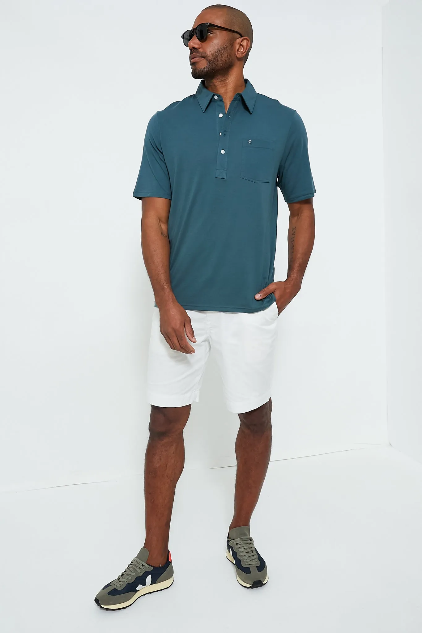 Mens Nautico White Orange Fluo Rio Branco Sneakers sold by Tuckernuck product image thumbnail 2