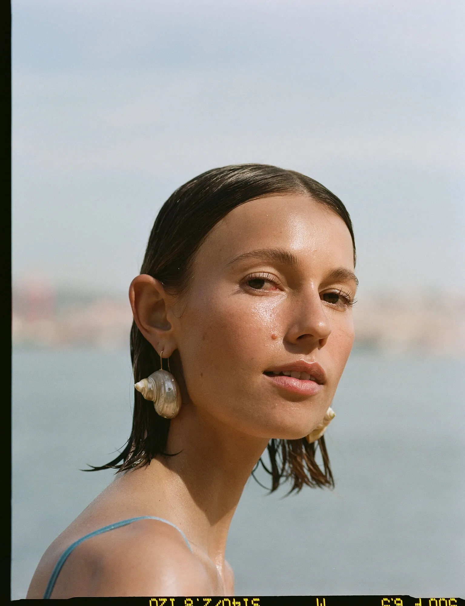 White Sundial Earrings sold by Tuckernuck product image thumbnail 2