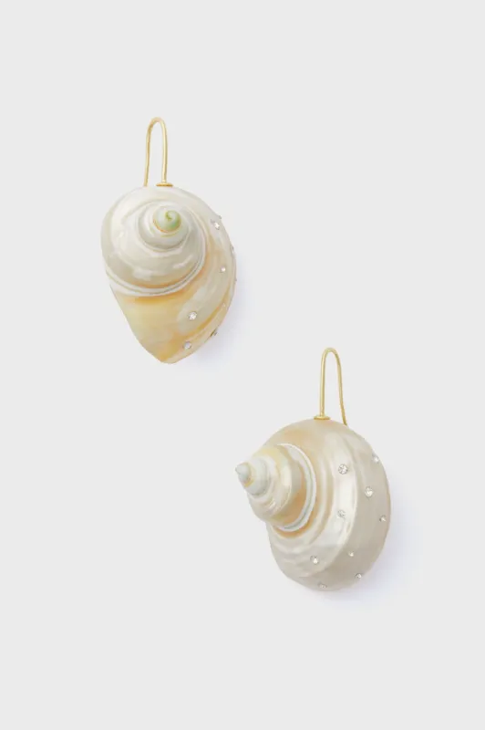 White Sundial Earrings sold by Tuckernuck