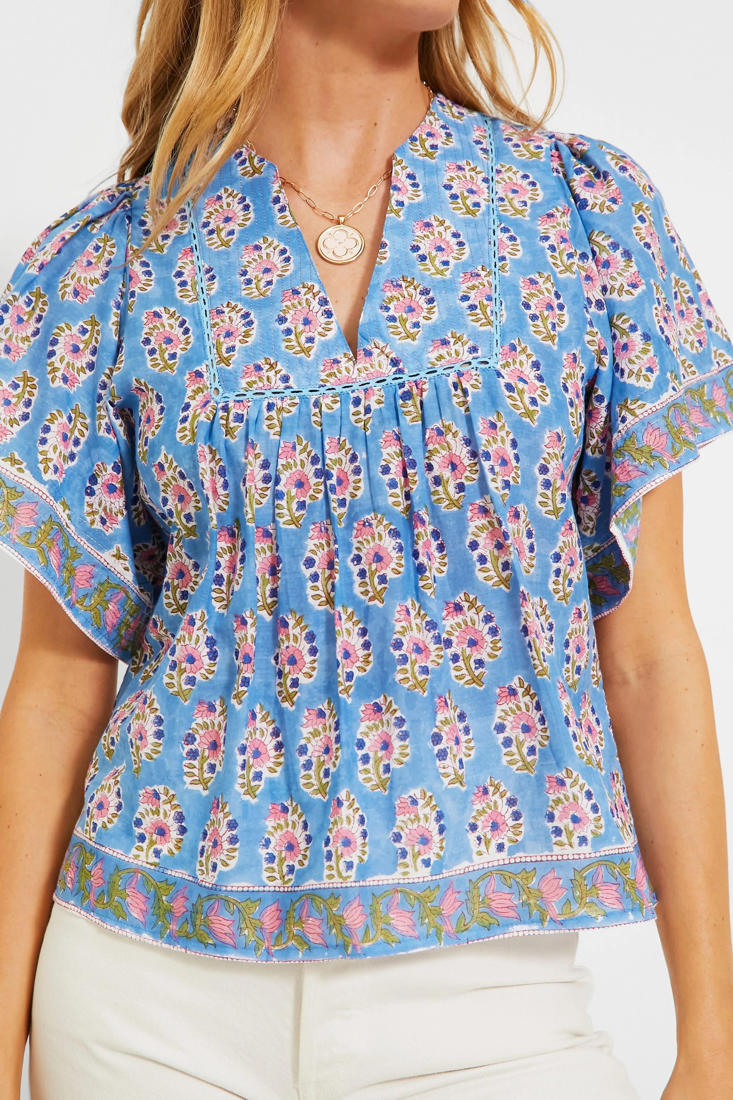 Blue and Pink Angel Top sold by Tuckernuck product image thumbnail 5