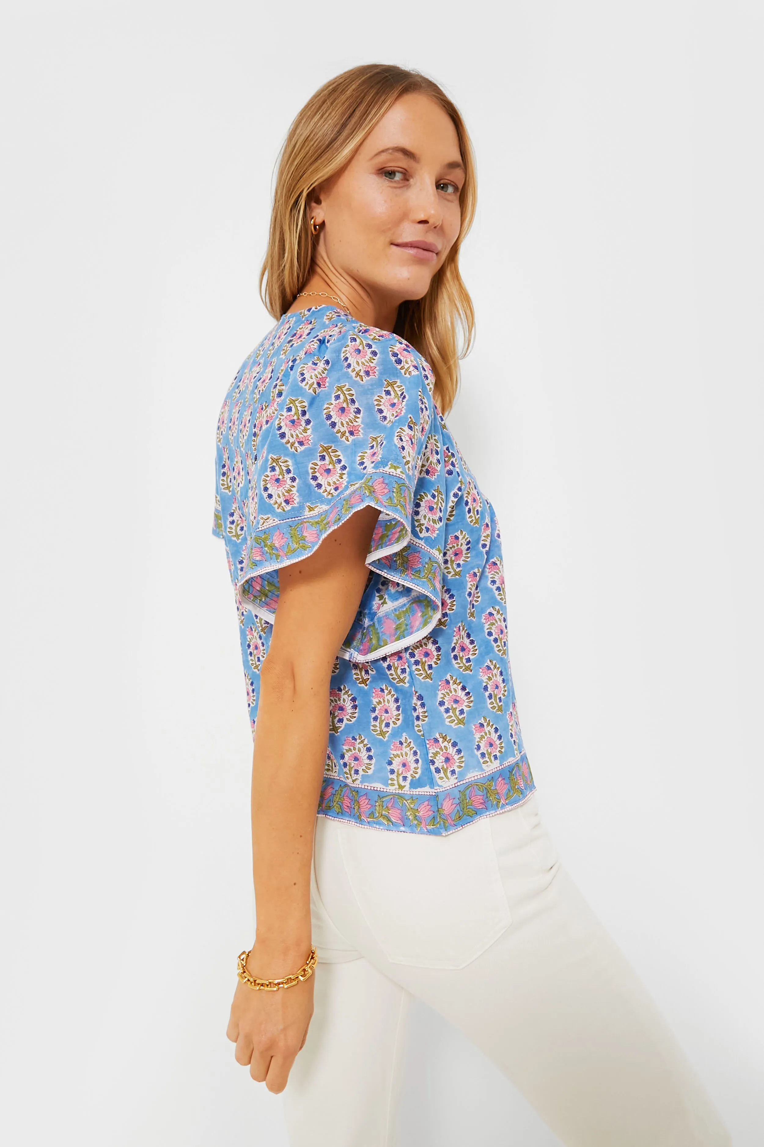 Blue and Pink Angel Top sold by Tuckernuck product image thumbnail 4