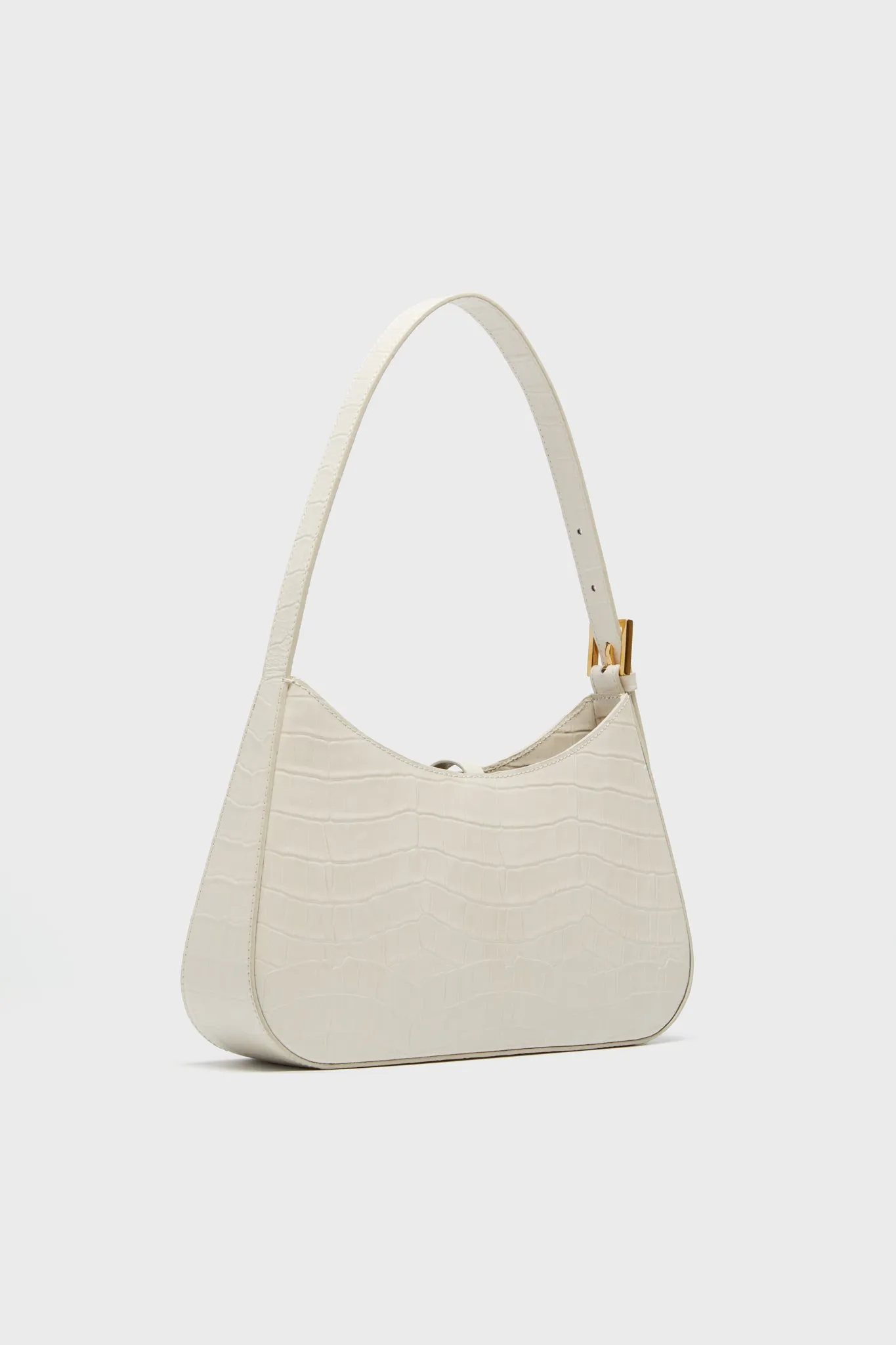 Off White Croc Effect Tokyo Bag sold by Tuckernuck product image thumbnail 4