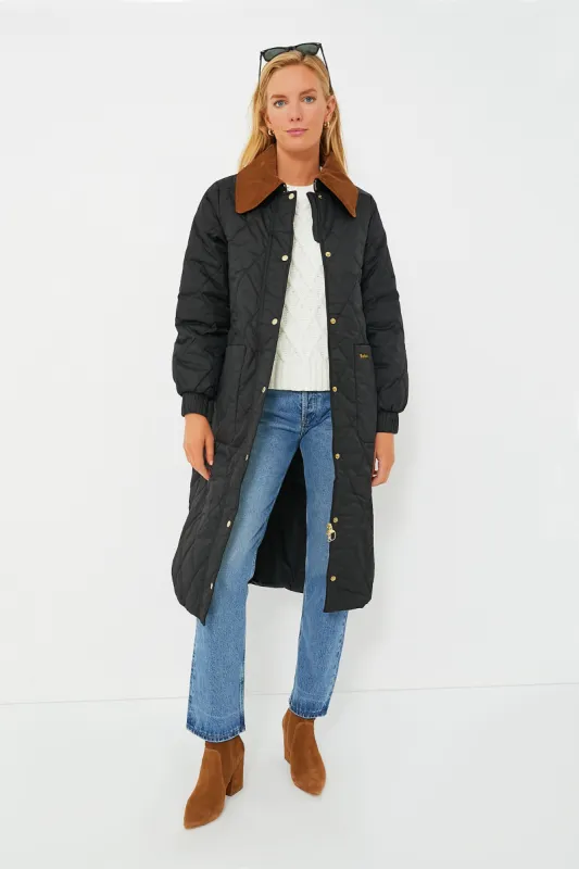 Black Marsett Quilted Jacket sold by Tuckernuck