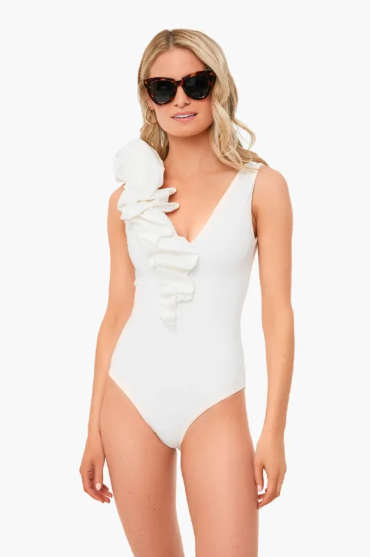 Off White Yaneth One Piece made by Tuckernuck