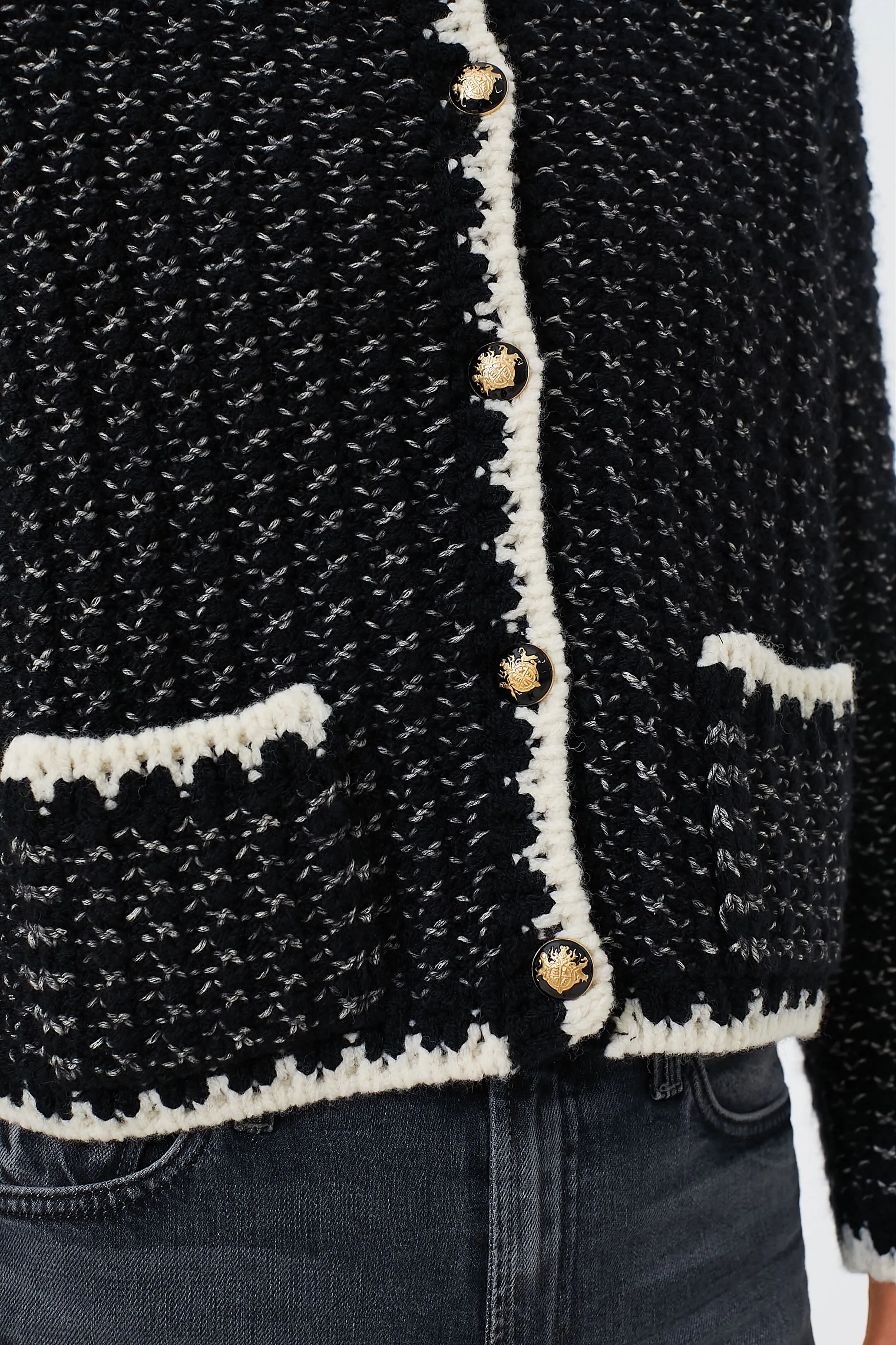 Noir Bill Cardigan sold by Tuckernuck product image thumbnail 5