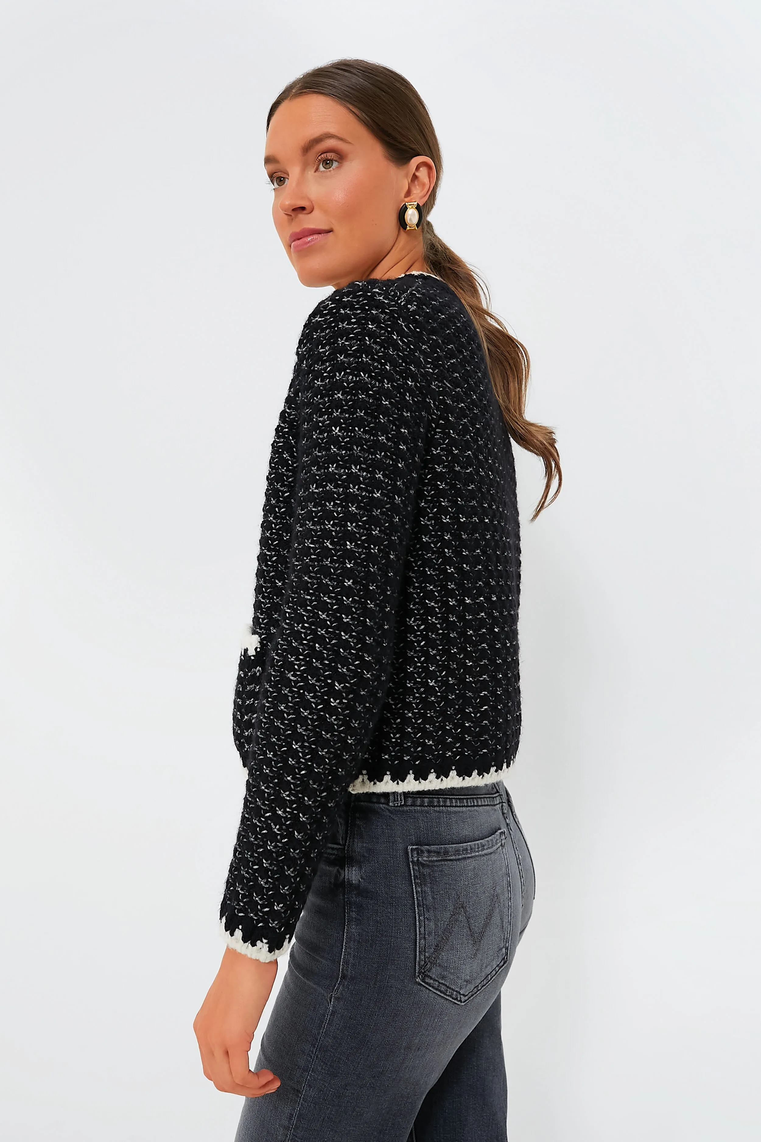 Noir Bill Cardigan sold by Tuckernuck product image thumbnail 3