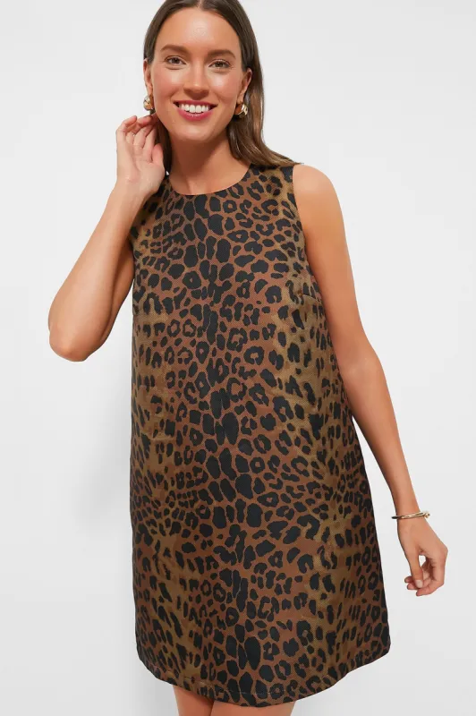 Leopard Marlowe Dress sold by Tuckernuck