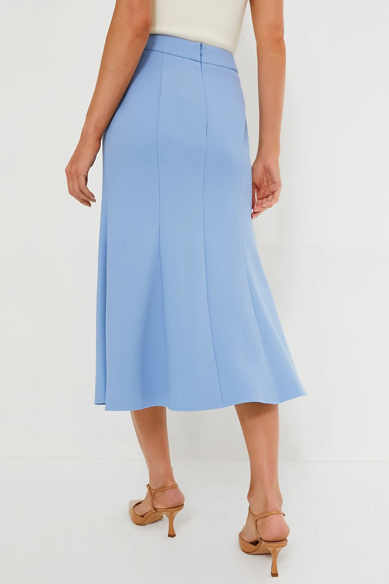 Cornflower Blue Iris Skirt sold by Tuckernuck product image thumbnail 4