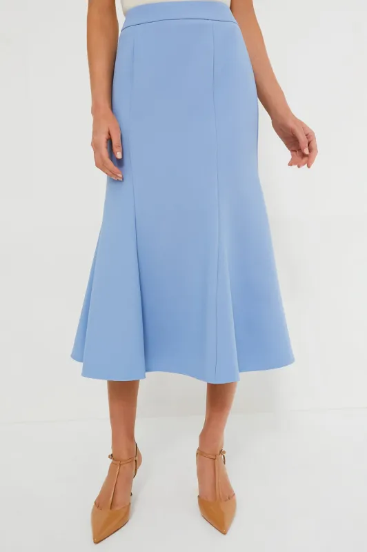 Cornflower Blue Iris Skirt sold by Tuckernuck