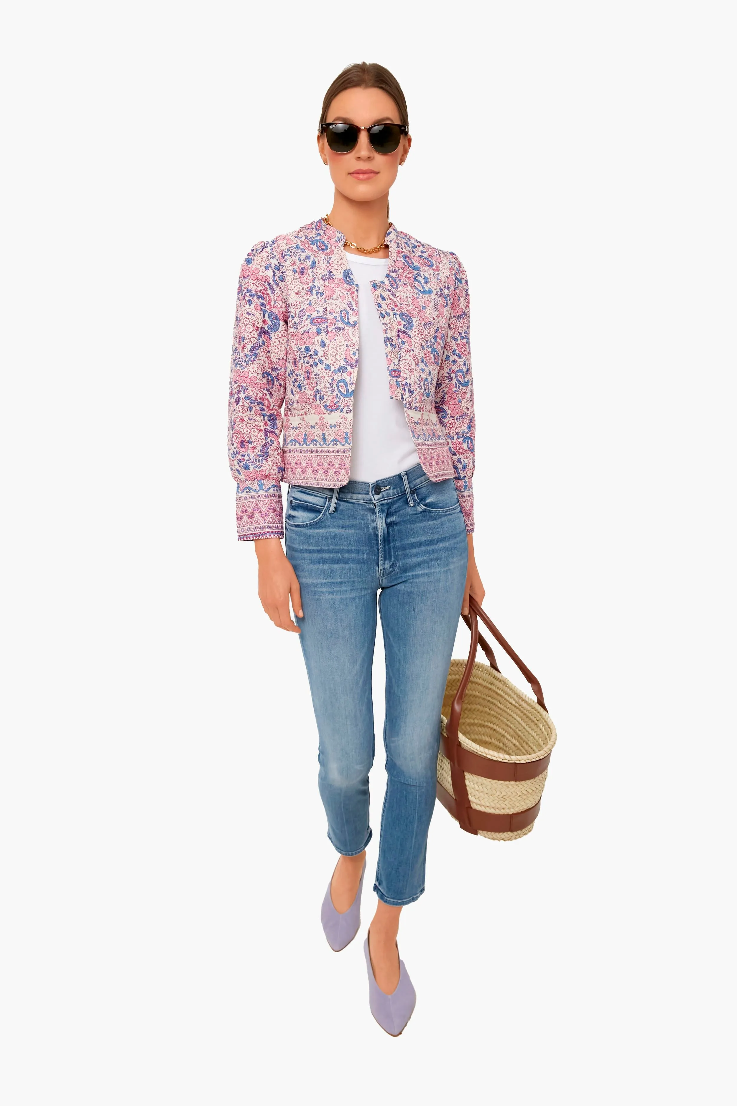 Lavender Suede Uma Flats sold by Tuckernuck product image thumbnail 3