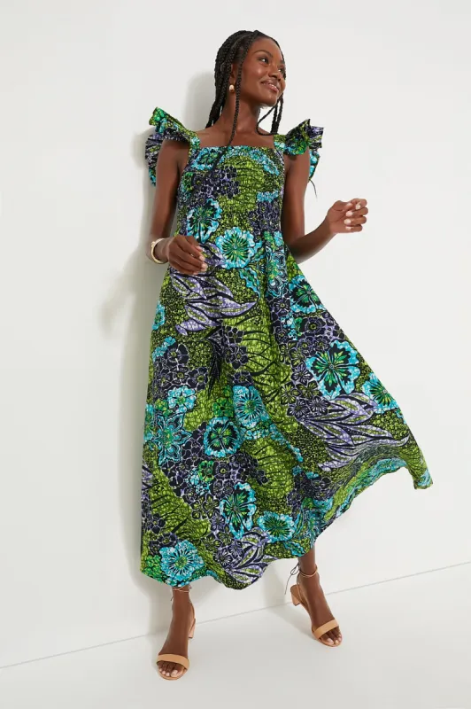 Green Lizzy Dress sold by Tuckernuck