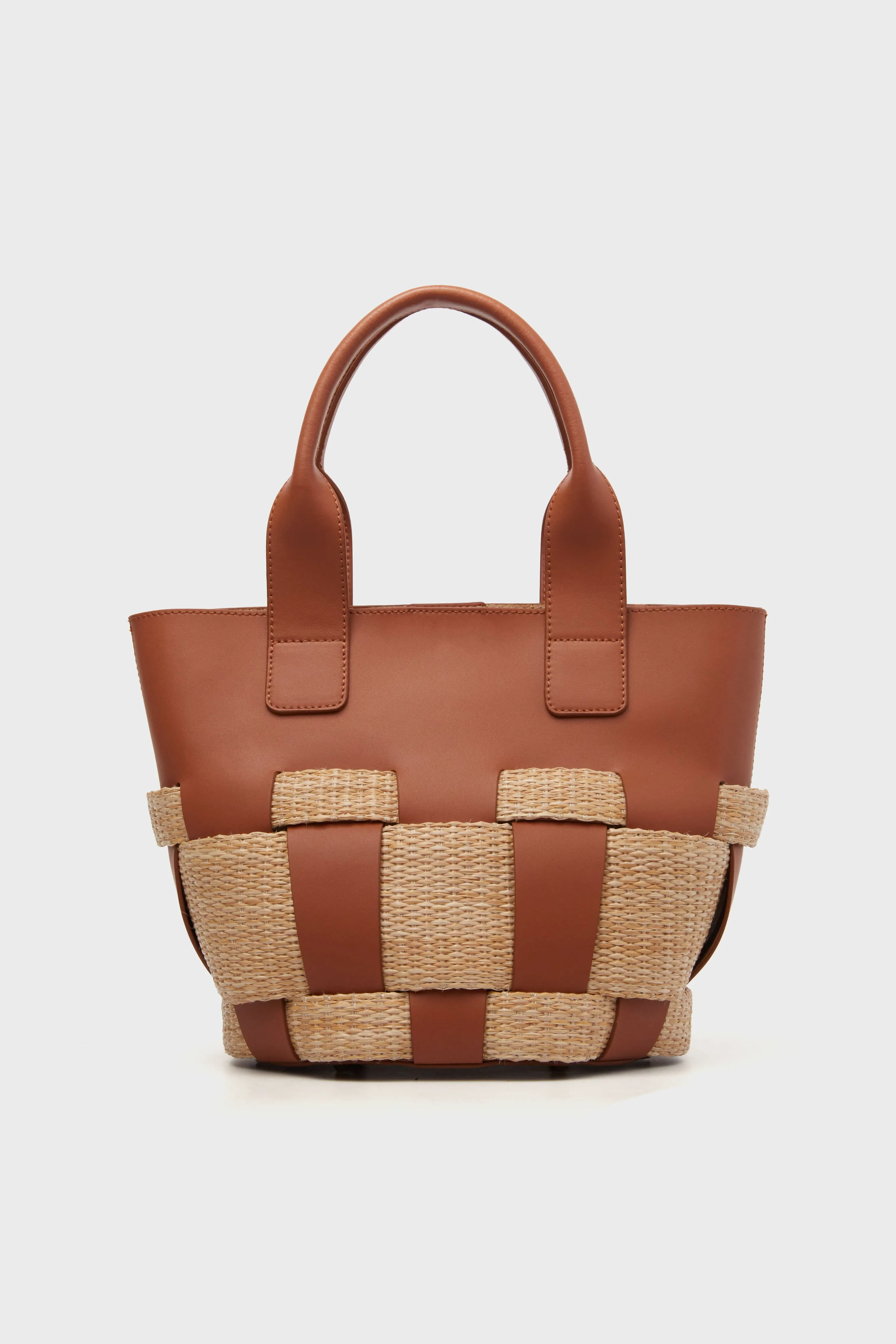 Monroe Woven Raffia Tote sold by Tuckernuck