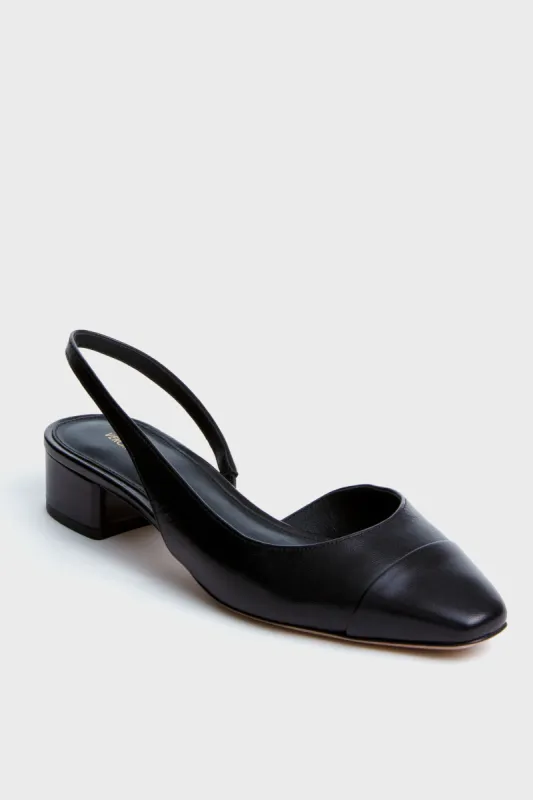 Black Cecile Sling Back Flats sold by Tuckernuck