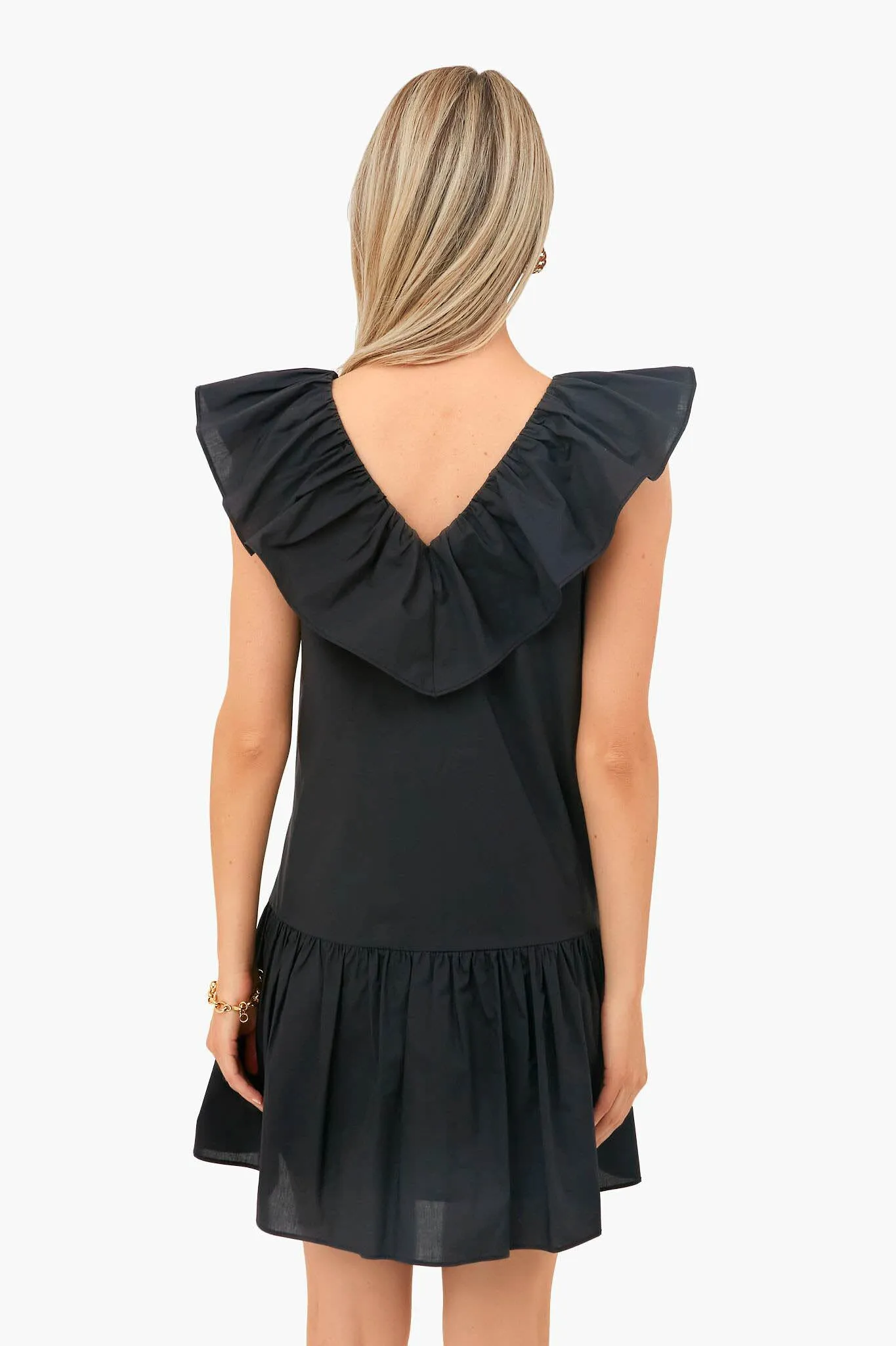 Black Mini Jo Dress sold by Tuckernuck product image thumbnail 4