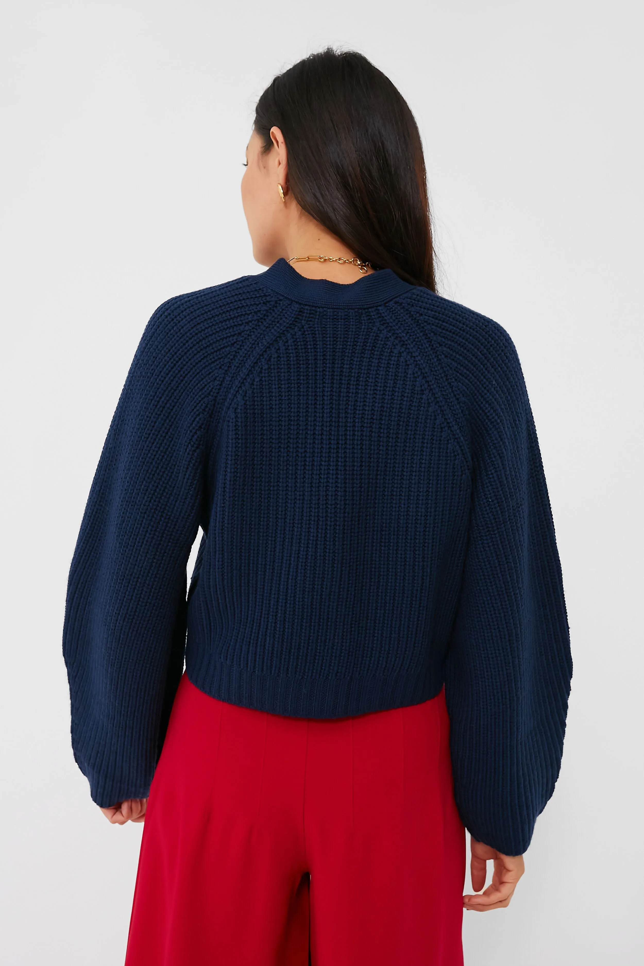 Navy Mirabel Cardigan sold by Tuckernuck product image thumbnail 4