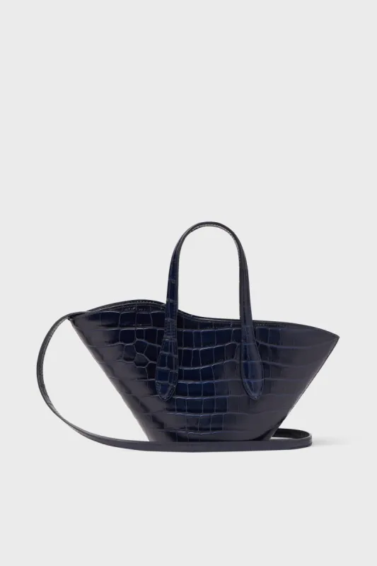 Navy Croc Open Tulip Micro Tote sold by Tuckernuck