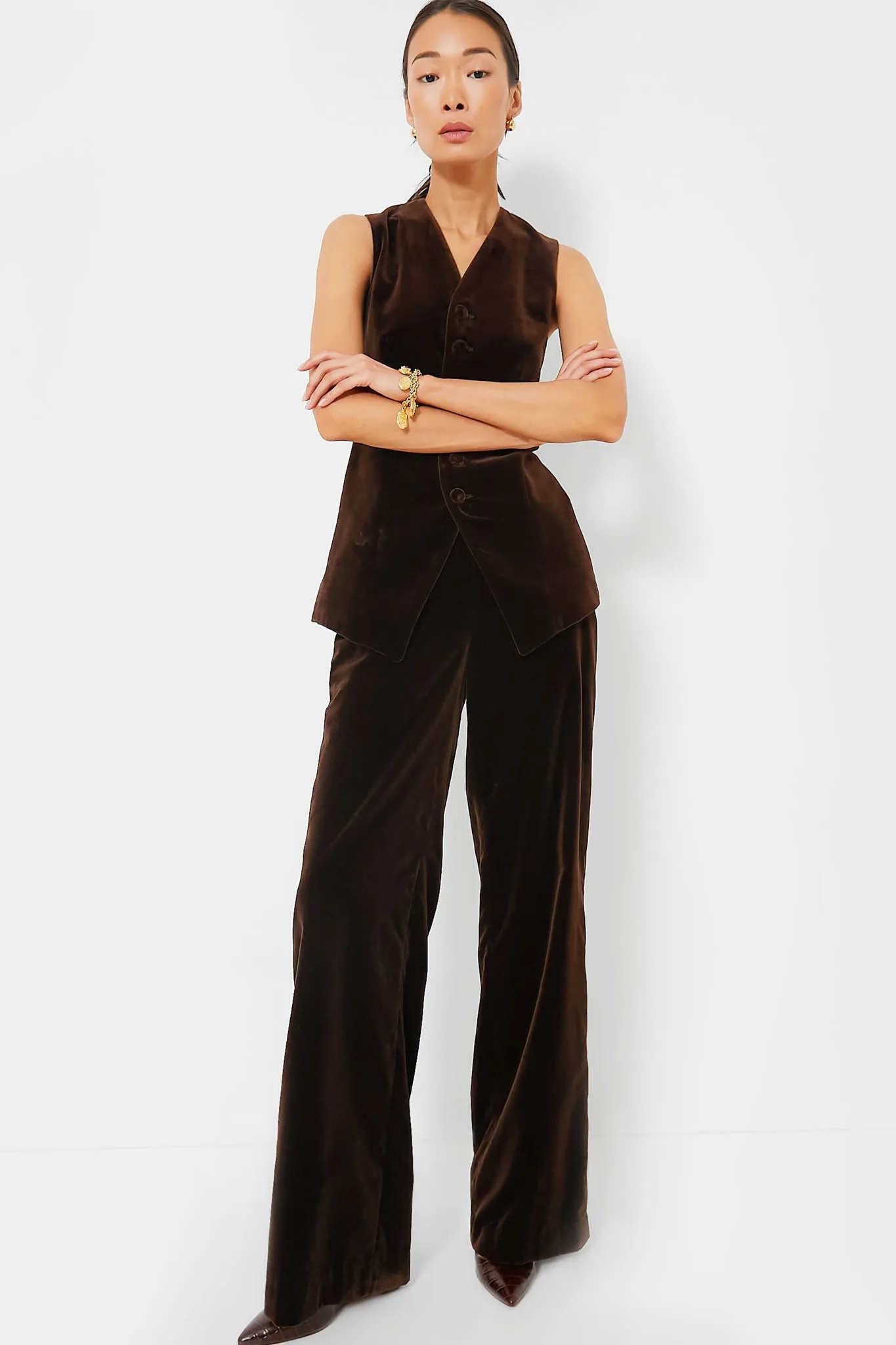 Circuit Brown Velvet Pant sold by Tuckernuck product image thumbnail 2