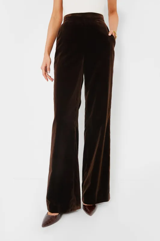 Circuit Brown Velvet Pant sold by Tuckernuck