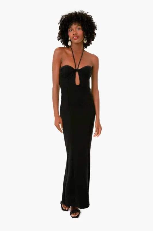 Black Bardot Maxi Dress sold by Tuckernuck