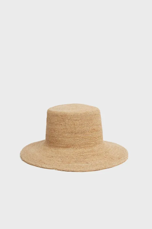 The Inca Bucket Wide Natural made by Tuckernuck
