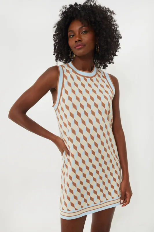 Ocean Spray Knit Geo Marie Dress sold by Tuckernuck