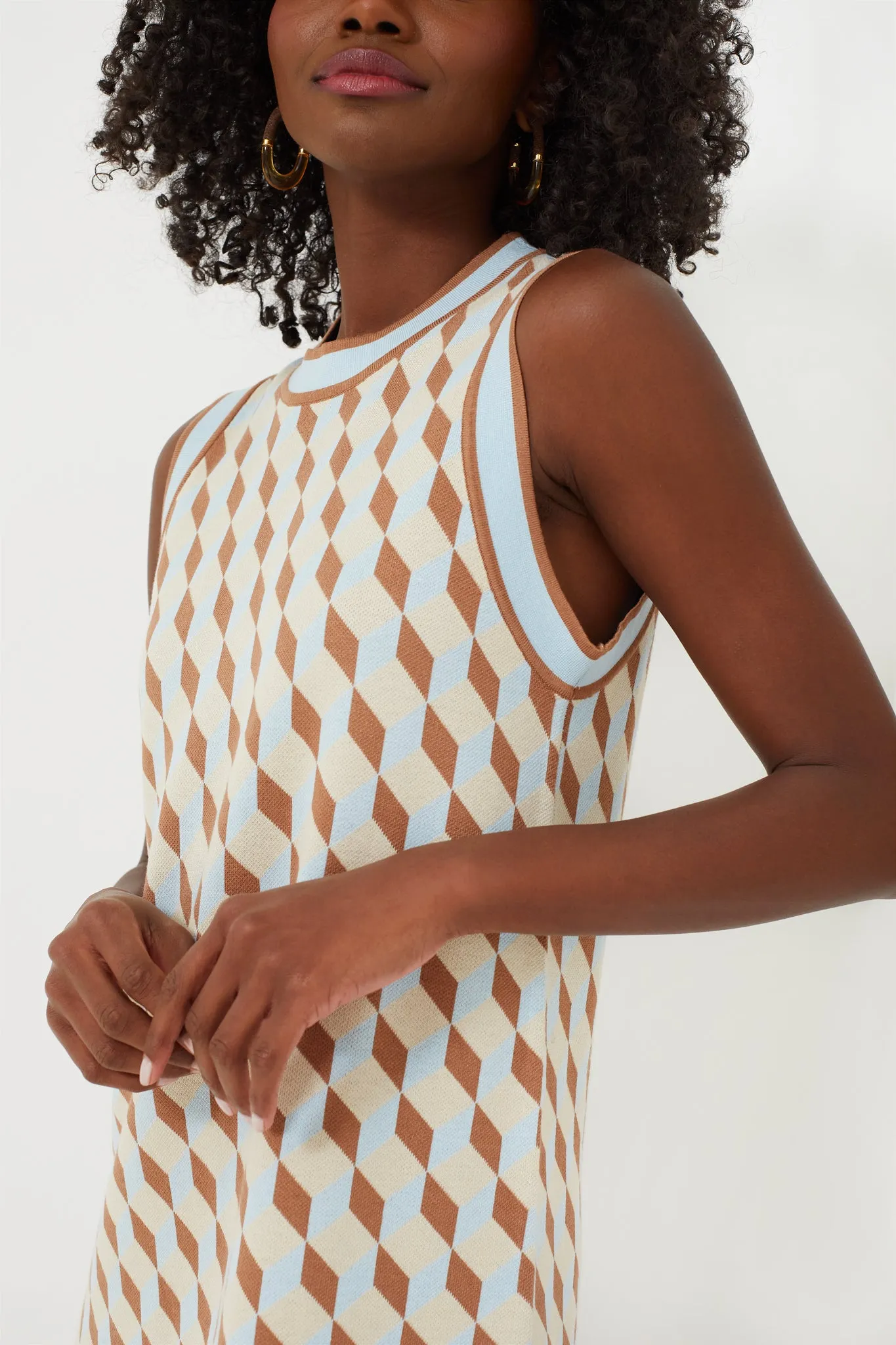 Ocean Spray Knit Geo Marie Dress sold by Tuckernuck product image thumbnail 5