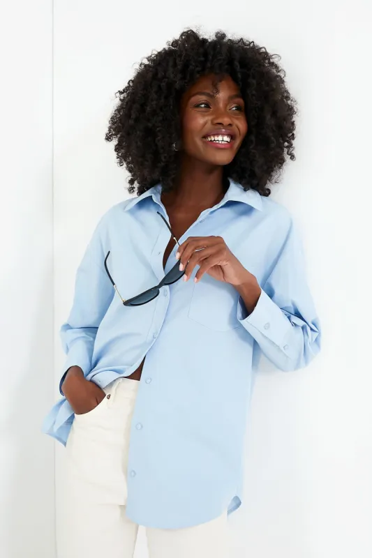 Blue Mika Shirt sold by Tuckernuck