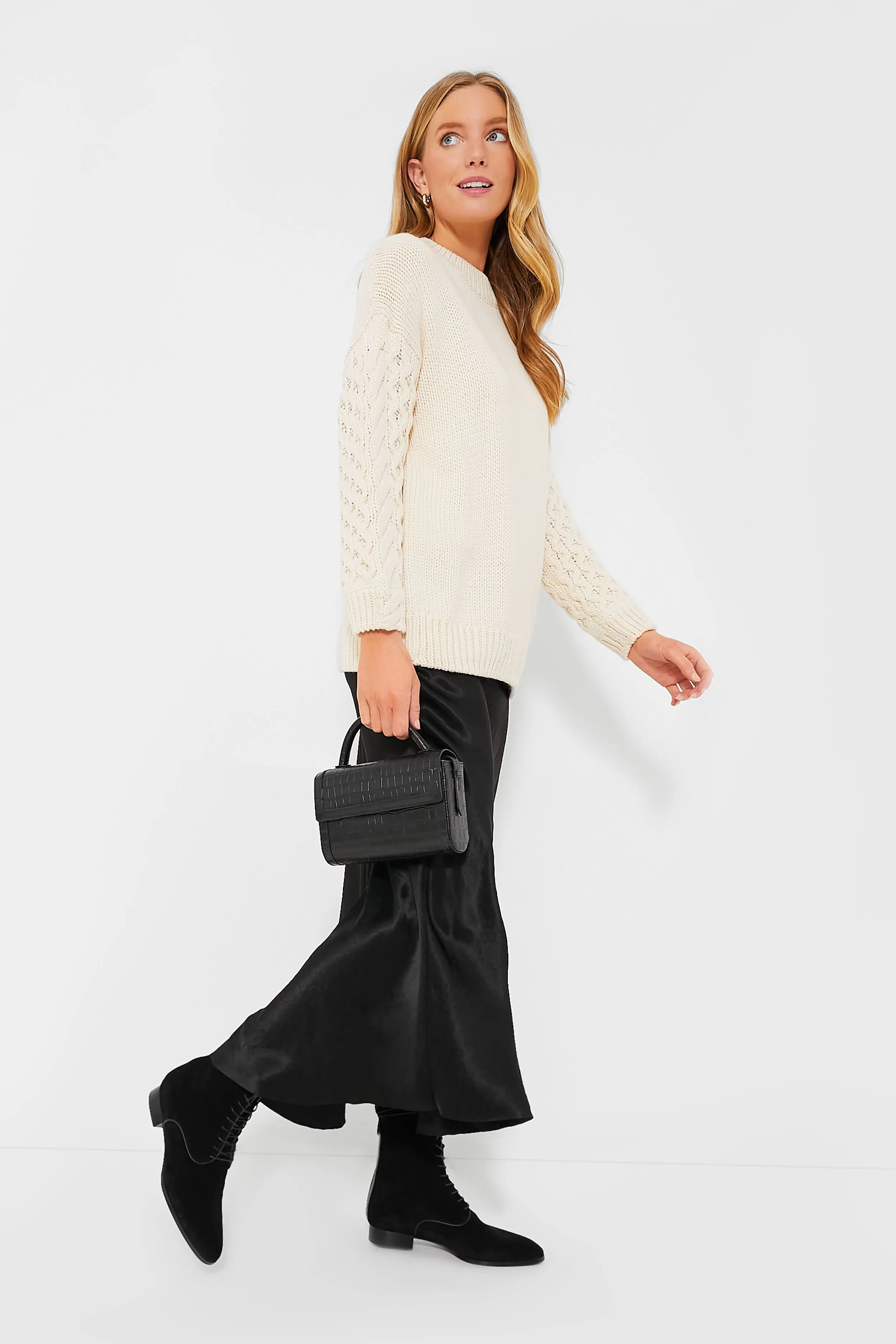 Black Crosta Leather L'Audace Boots sold by Tuckernuck product image thumbnail 2